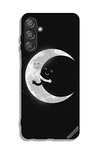 Covernex غطاء حماية لهاتف سامسونج جالاكسي M15 5G بتصميم عناق القمر والسماء ال...