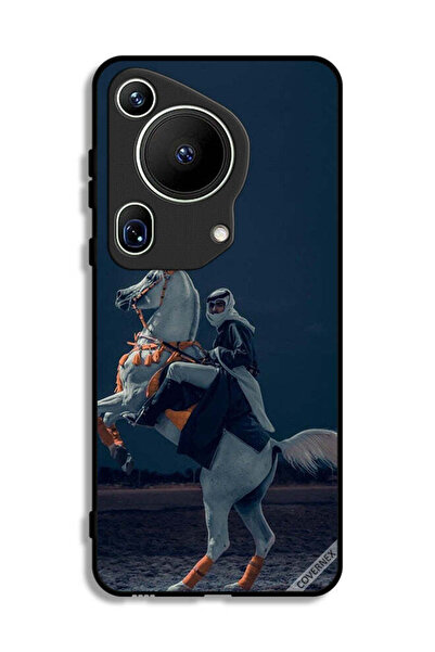 Covernex غطاء حماية فائق لهاتف هواوي بيورا 70 - شاب على حصان