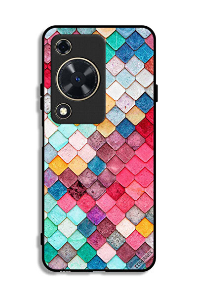 Covernex غطاء حماية لهاتف هواوي إنجوي 70 بنمط مربع ماسي