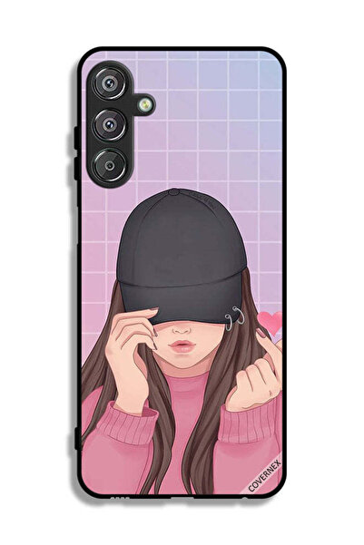 Covernex غطاء حماية لهاتف سامسونج جالاكسي M15 5G بطبعة قبعة سناب لوف جيرل