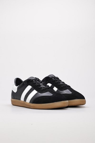 Ayakkabıhane Genuine Leather Inside and Outside Black White Men's Casual Daily Shoes Ah08154131506