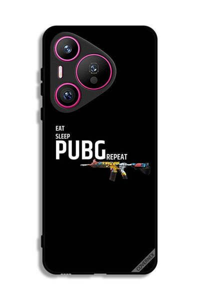 Covernex غطاء حماية هواوي بيورا 70، تناول الطعام، النوم، تكرار لعبة ببجي