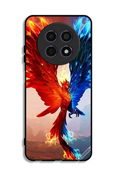 Covernex غطاء حماية لجهاز Realme 12x 5G بخلفية نسر النار والماء