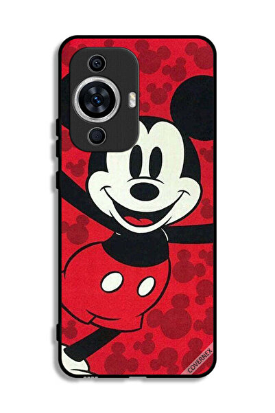 Covernex غطاء حماية لهاتف هواوي نوفا 12 إس بتصميم ميكي ماوس سعيد