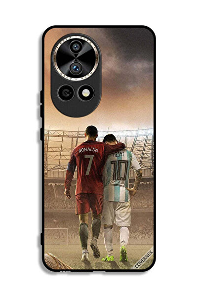 Covernex غطاء حماية لهاتف هواوي نوفا 12 ألترا 5G ميسي وكريستيانو رونالدو