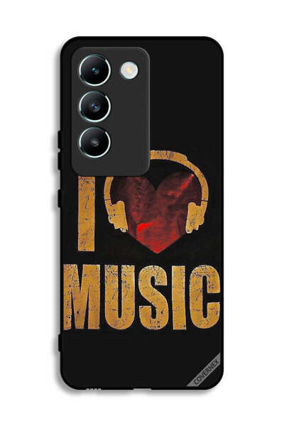 Covernex غطاء حماية لهاتف Vivo V30 Lite 4G بتصميم عتيق وموسيقى أحبها