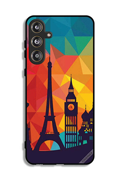 Covernex غطاء حماية لهاتف سامسونج جالاكسي F55 5G بنمط باريس الملون