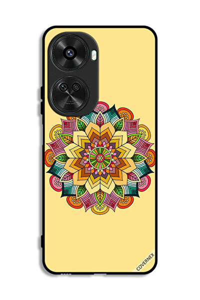 Covernex غطاء حماية لهاتف هواوي نوفا 11 SE بنمط ماندالا دائري