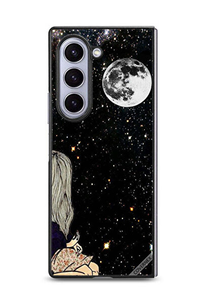 Covernex غطاء حماية لهاتف Samsung Galaxy Z Fold6 بتصميم "يتطلع إلى القمر"