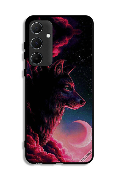 Covernex غطاء حماية لهاتف سامسونج جالاكسي A55 5G برسومات الذئب