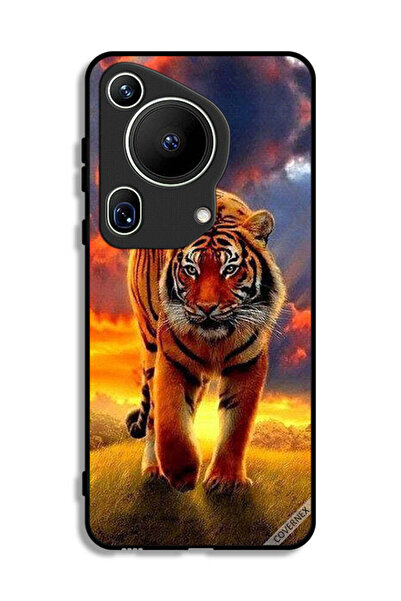 Covernex غطاء حماية فائق لهاتف هواوي بيورا 70 بتصميم الفهد المتحرك