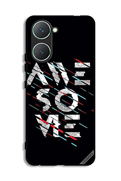 Covernex غطاء حماية لهاتف Vivo Y03 4G بكلمة خطية رائعة