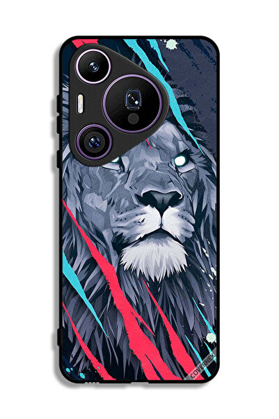 Covernex غطاء حماية هواوي بيورا 70 برو برسومات الأسد الملك