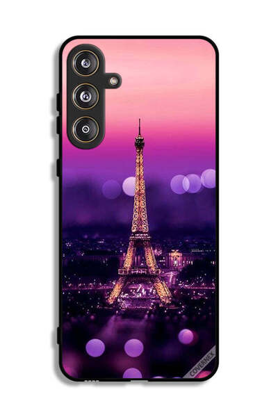 Covernex غطاء حماية لهاتف سامسونج جالاكسي M55 5G بتصميم برج إيفل