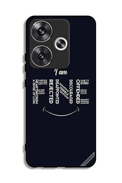 Covernex غطاء حماية لهاتف شاومي بوكو F6 5G بطبعة "أنا بخير"