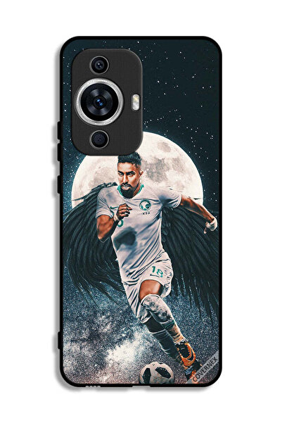 Covernex غطاء حماية لهاتف هواوي نوفا 12 إس - سالم الدوسري يحمل كرة قدم