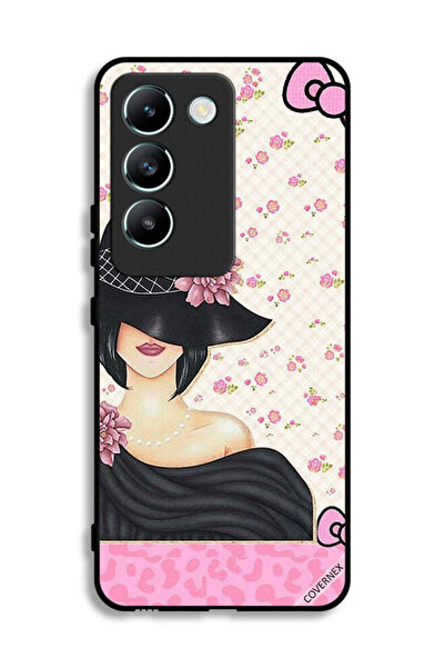 Covernex غطاء حماية لهاتف Vivo V30 Lite 4G بتصميم قبعة فتاة