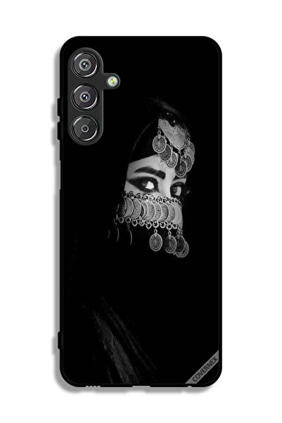 Covernex غطاء حماية لهاتف سامسونج جالاكسي F15 5G، فتاة ذات عيون جميلة ووجه مج...