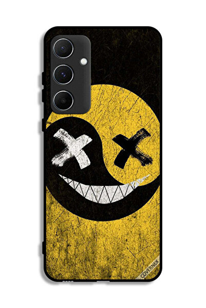 Covernex غطاء حماية لهاتف سامسونج جالاكسي A55 5G برسومات وجه مارشميلو