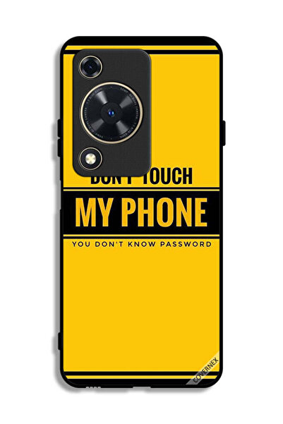 Covernex غطاء حماية لهاتف هواوي إنجوي 70 - لا تلمس هاتفي، أنت لا تعرف كلمة ال...