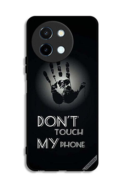 Covernex Vivo Y38 5G Protective Case Cover Don't Touch My Phone Hand