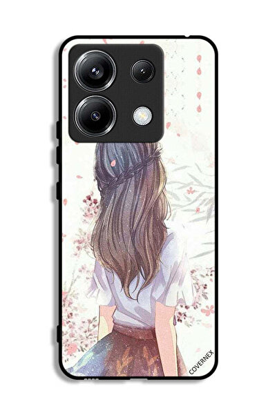 Covernex غطاء حماية لهاتف شاومي ريدمي نوت 13 برو 5G، فتاة لطيفة في تفكير عميق