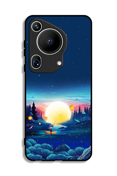 Covernex غطاء حماية فائق لهاتف هواوي بيورا 70 بتصميم غروب الشمس