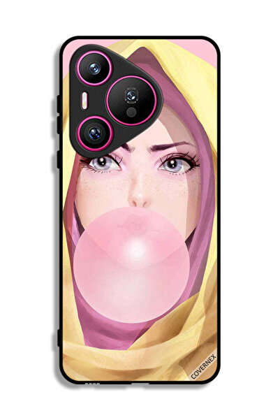 Covernex غطاء حماية لهاتف هواوي بيورا 70 بتصميم بالون الفقاعات