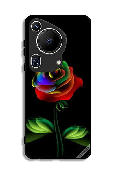 Covernex غطاء حماية لهاتف هواوي بيورا 70 ألترا بلون قوس قزح وردي