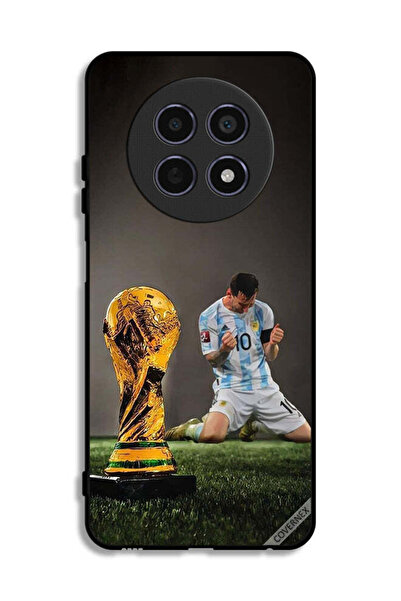 Covernex غطاء حماية لهاتف Realme 12x 5G بطبعة ليو ميسي وكأس الفيفا