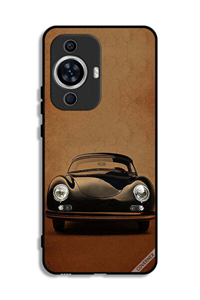 Covernex غطاء حماية لهاتف هواوي نوفا 12 لايت بتصميم سيارة كلاسيكية