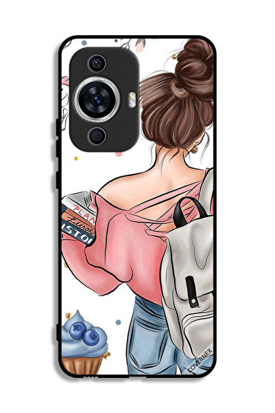 Covernex Huawei nova 12 Lite Protective Case Cover Books In Girl Hand Art
