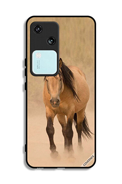 Covernex غطاء حماية لهاتف Vivo V30 5G بتصميم سباق الخيل