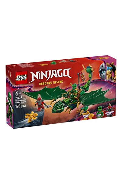 Easy Tedarik 71829 Lego Ninjago Lloyd Green Forest Dragon 128 Parts +6 Years