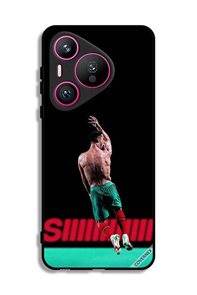 Covernex غطاء حماية لهاتف هواوي بيورا 70 رونالدو في الهواء