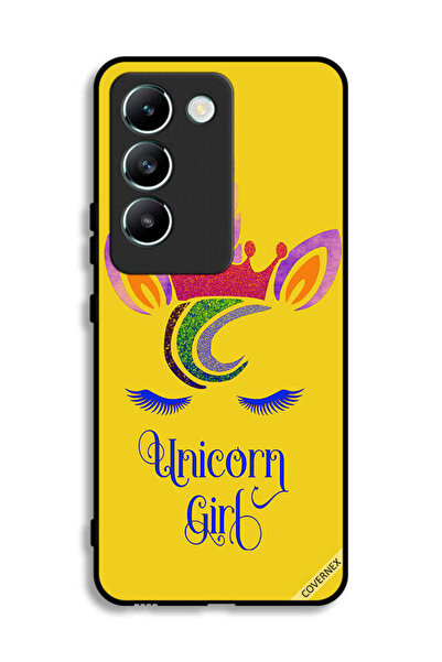 Covernex Vivo Y100 4G Protective Case Cover Unicorn Girl Art