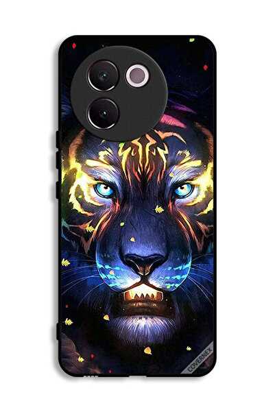 Covernex غطاء حماية Vivo V30e 5G بتصميم أسد ومشبك فني