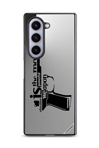 Covernex غطاء حماية لهاتف Samsung Galaxy Z Fold6 التعليم هو السلاح الأقوى