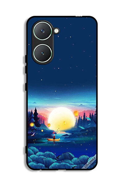 Covernex غطاء حماية لهاتف Vivo Y03 4G بمنظر غروب الشمس