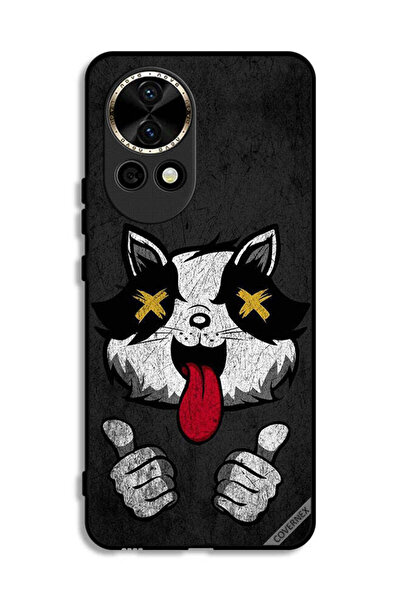 Covernex غطاء حماية لهاتف هواوي نوفا 12 5G بتصميم قطة مارشميلو