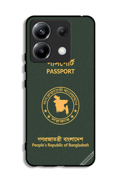 Covernex غطاء حماية لهاتف شاومي ريدمي نوت 13 برو 5G - جواز سفر بنغلاديشي