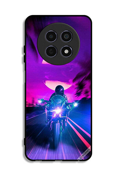 Covernex Realme 12 5G Protective Case Cover Man On Bike Wallpaper