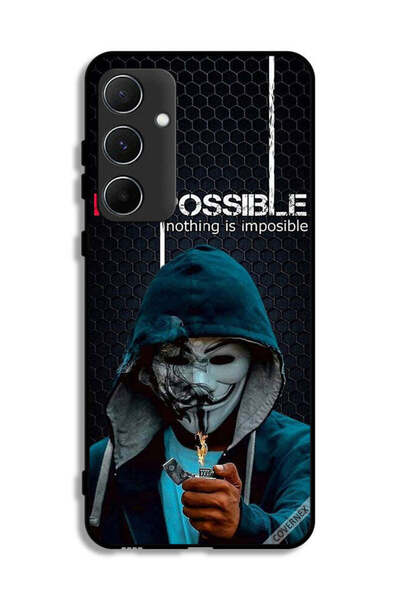 Covernex غطاء حماية لهاتف سامسونج جالاكسي A55 5G، خلفية "أنا ممكن، لا شيء مست...