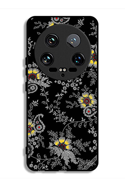 Covernex غطاء حماية فائق لهاتف Xiaomi 14 بخلفية زهور فنية