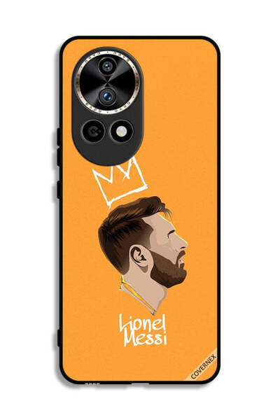 Covernex غطاء حماية لهاتف هواوي نوفا 12 برو 5G، ليو ميسي الملك