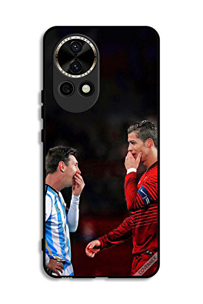 Covernex غطاء حماية لهاتف هواوي نوفا 12 5G رونالدو وميسي في إطار واحد