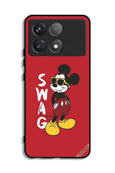 Covernex غطاء حماية لهاتف شاومي ريدمي K70 برو بتصميم ميكي ماوس من Swag