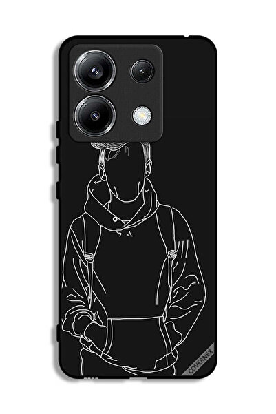 Covernex غطاء حماية لهاتف شاومي ريدمي نوت 13 برو 5G، رسم جاكت بوي