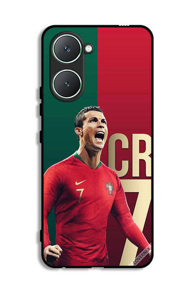 Covernex غطاء حماية لهاتف Vivo Y03 4G بتصميم كريستيانو رونالدو مع تشكيلة منتخ...