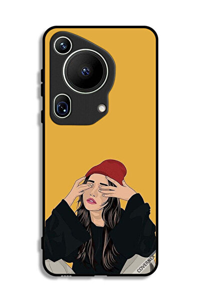 Covernex غطاء حماية فائق من هواوي بيورا 70 بتصميم فتاة حزينة